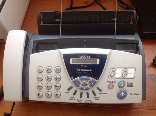 Brother FAX-575 Personal Plain Paper Fax, Phone, &amp; Copier - No Box Or Manual