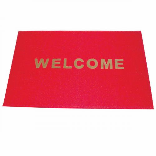 47&#034; x 35&#034; WELCOME CARPET, PVC