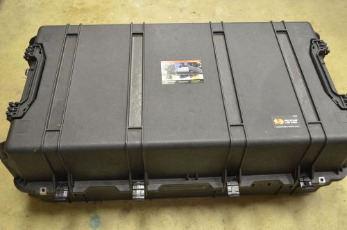 Pelican 1780 shipping storage transport case with wheels - no foam for sale