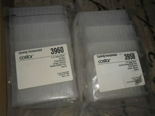 Lot of 60 Corning Microplates 3673, 3958, 3960