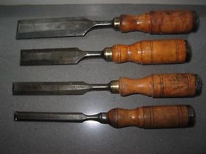 E.A.Berg chisels,  Eskilstuna steel Sweden