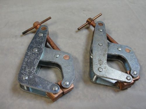 Clamp mfg set of 2  kant-twist 405 2&#034; t-handle  machinists clamp for sale
