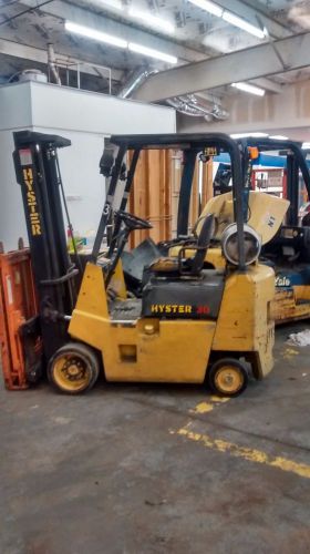 3000lb capacity Hyster forklift, 3 stage/ss