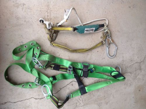 Miller Python Full Body Safety Harness And Rose Safety Lanyards