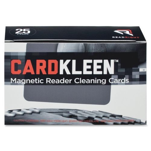 Read right cleaning card - magnetic card readernon-abrasive (rr1222) for sale