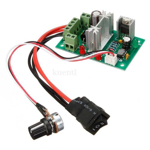 Dc 12v-30v motor speed controller reversible pwm control forward/reverse switch for sale