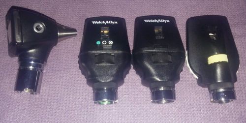 WELCH ALLYN MODEL 11710,11720,11610,25020A Diagnostic Otoscope 3.5 V HEADS ONLY