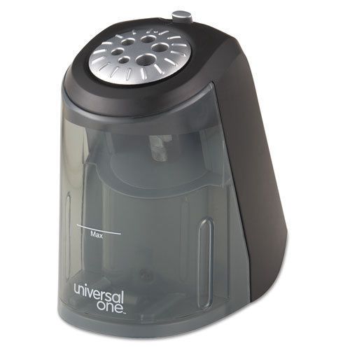Pencil sharpener, electric, heavy duty, black/gray for sale