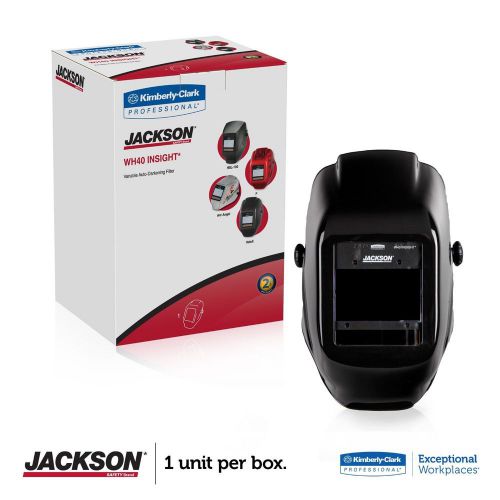 Jackson Safety W40 Insight Variable Auto Darkening Welding Helmet HaloX Black