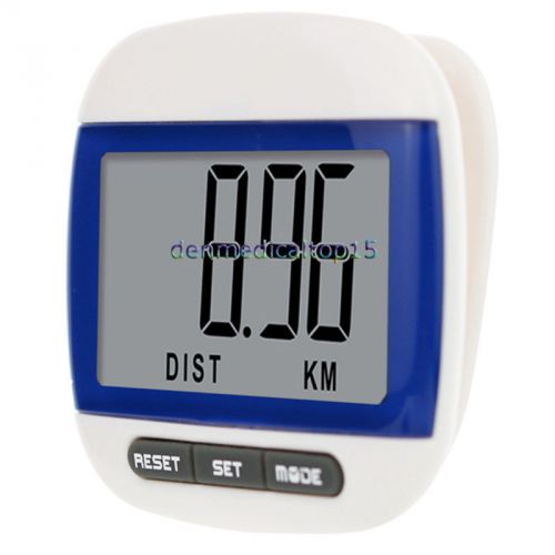 Digital Pedometer Step Walking Distance Calorie Counter Run Calculation
