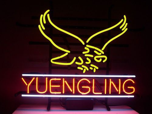 Yuengling Lager Eagle Beer Logo Bar Pub Store Neon Light Sign NER076