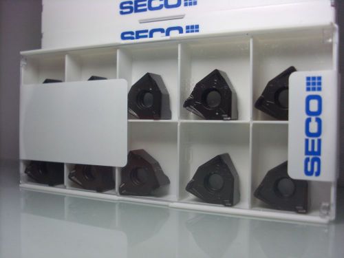 100 PIECE SECO XNEX 080608TR-M13 T350M CARBIDE INSERTS (02)