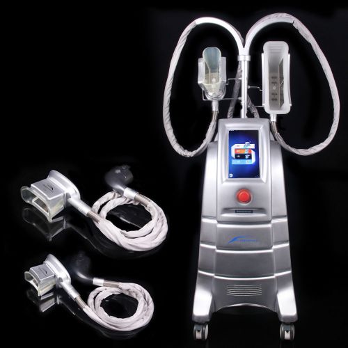 4 handles fat freezing weight loss body contour cellulite reduction machine spa for sale