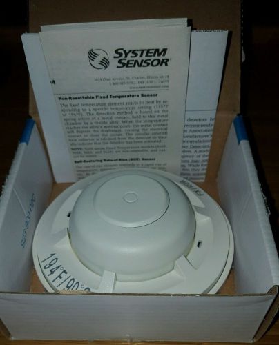 System sensor model 5602 circuit heat detector for sale