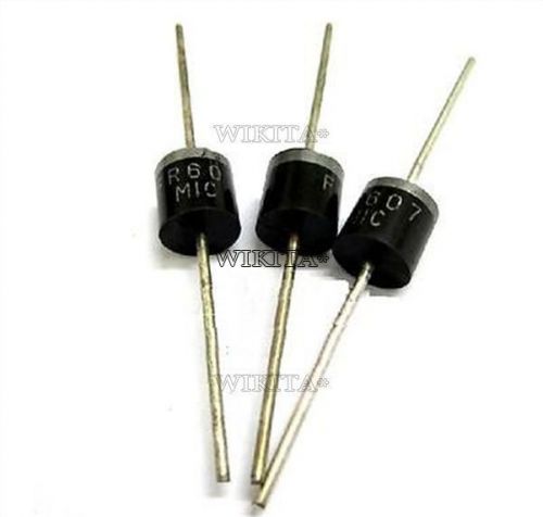 10pcs fr607 6a 1000v fast recovery diodes new #5991964