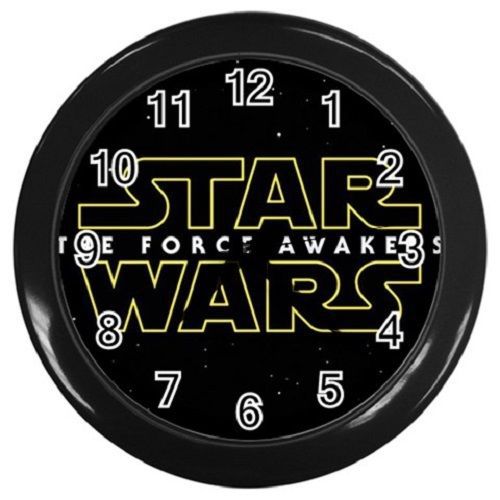 Star Wars The Force Awakens Wall Clock (Black) Free Shipping