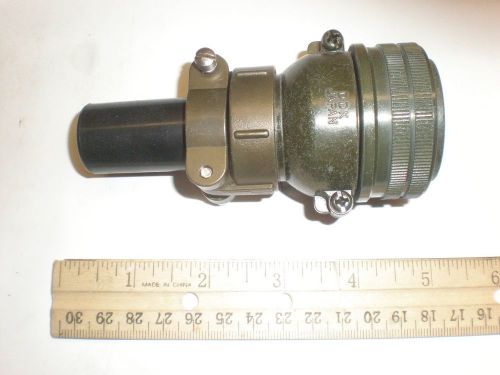 New - ms3106b 28-21s (sr) with bushing - 37 pin plug for sale
