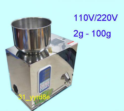 100g Food Powder Packaging machine,seeds grain Powder filler,weigher 110V/220V