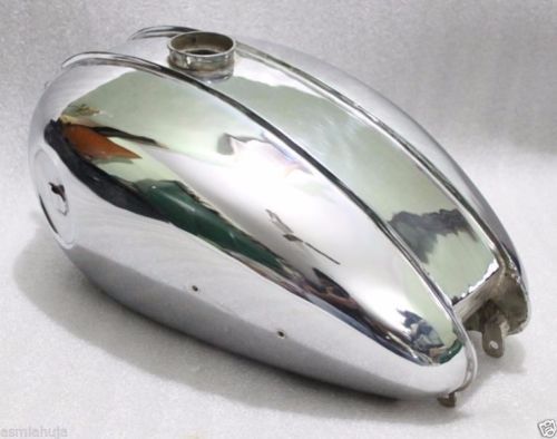 BSA C10 C11 C12 C11G 250cc PLUNGER MODEL GAS FUEL PETROL TANK CHROMED