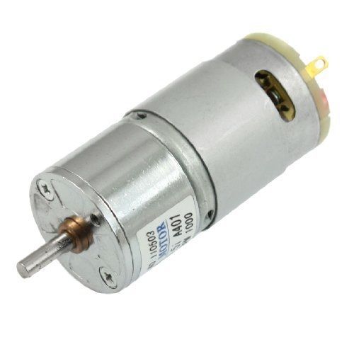 Dc 12v 80ma 1000rpm 0.3kg-cm high torque permanent magnetic gear motor for sale