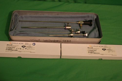 Circon acmi visual urethrotome set with usa elite system cold knives for sale