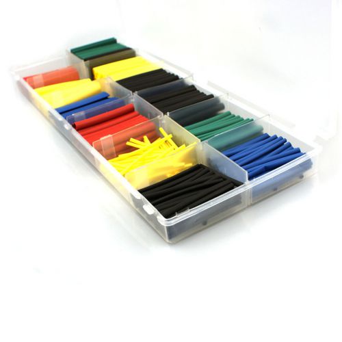 New 280pcs Electrical Wire Cable Insulated Heat Shrink Sleeves Water Resistant