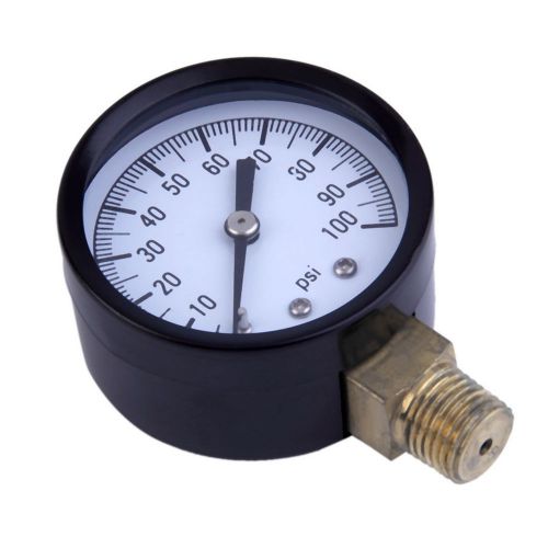 Simmons 1305 0-100 PSI 1/4 Well Pump Water Pressure Gauge TS50-100PSI GD