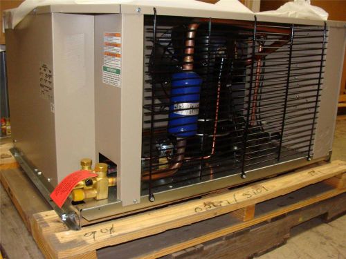 New outdoor 3.5hp copeland scroll low temp condensing unit 208/230v 1ph r404 for sale