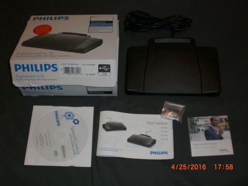 Philips LFH-2330 Configurable 4-Pedal USB Foot Control (LFH2330)