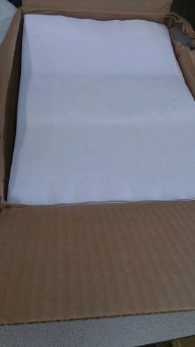 Hoffmaster White Anniversary St Edge Paper Bond Placemat 10x14&#034; 1000/cs PM30659