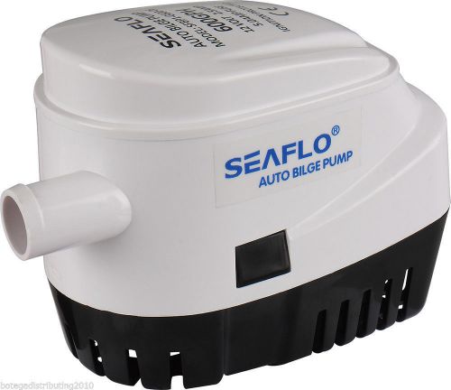 Seaflo Automatic Submersible Boat Bilge Water Pump 12v 750gph Auto with Float by