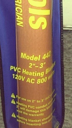 new current tools model 442  PVC heating blanket  2&#034; to 3&#034;