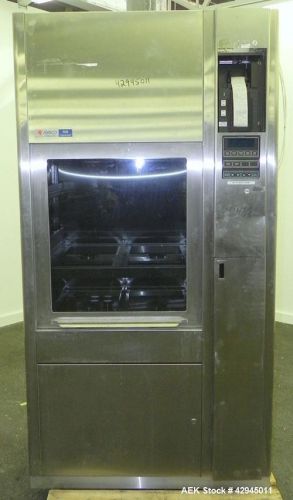 Used- Amsco Laboratory Glassware Washer, 304 Stainless Steel. Chamber measures 3