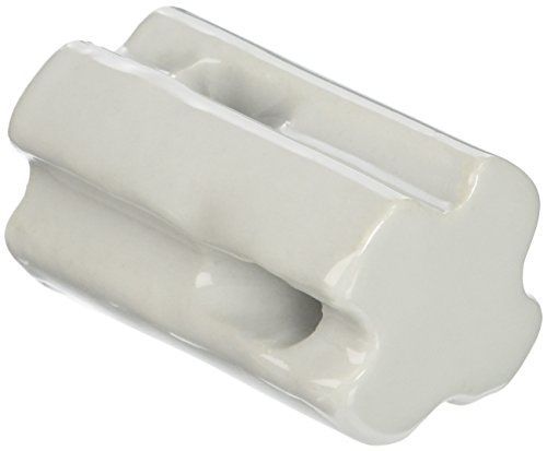 Gallagher G692034 10-Pack Porcelain Bullnose Electric Fence Insulator, White