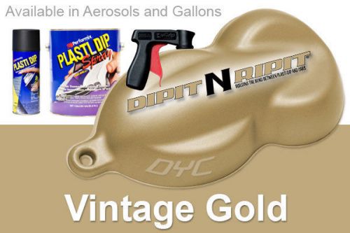 Performix plasti dip 4 pack spray cans vintage gold plasti dip &amp; spray trigger for sale