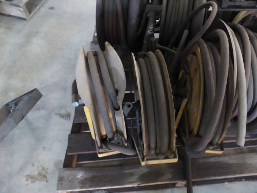 Retractable Hose Reels with Hoses