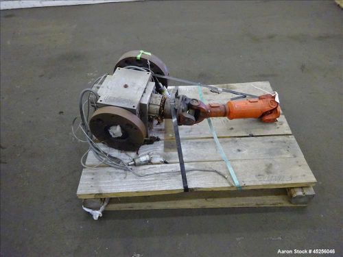 Used- Normag Gear Pump, Model N2200-DHM4X, HCC# M3308-0495. Driven by a 30hp, 50