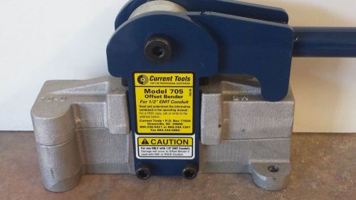 Current tools 705  1/2&#034; emt offset bender 5lbs   new for sale