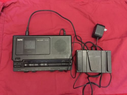 Sanyo TRC-8080 Standard Cassette Transcriber - Pre-Owned