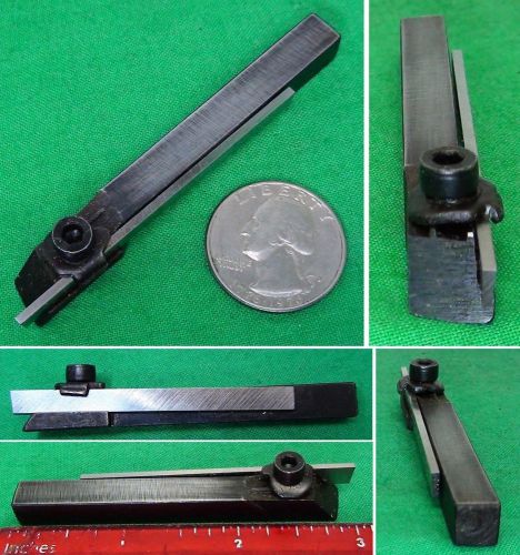 Micro Mini Part Cut Off &amp; Grooving 5/16&#034; Lathe Tool Holder Machinist Gunsmith