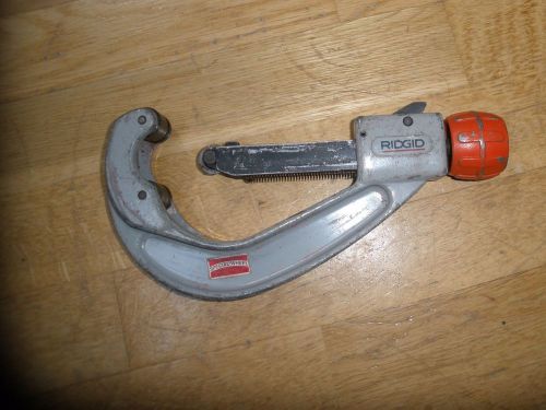 RIDGID 153 QUICK ACTING PIPE TUBING CUTTER FOR PLASTIC 1 1/4 TO 3 1/2&#034;