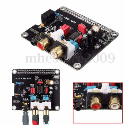 HIFI DAC &amp; Audio Sound Card Module Board I2S Interface for Raspberry Pi 2 B+ LED