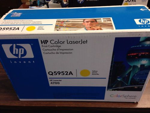 HP (Q5952A) Yellow Toner for Laserjet 4700 - Genuine - New
