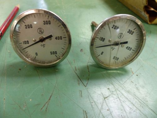 0 - 500 degree thermostat 5-1/2&#034; stem rochester gauges inc. for sale