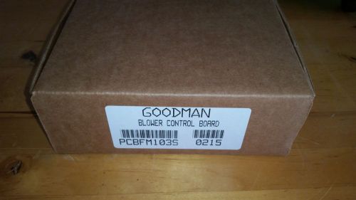 New Goodman Amana PCBFM103S Furnace Fan Blower Control Board Free Shipping