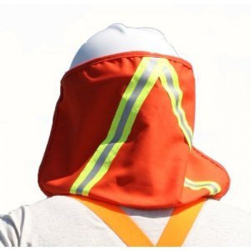 Gold belt hi-viz orange safety neck protector poly/cotton or 100% polyester for sale