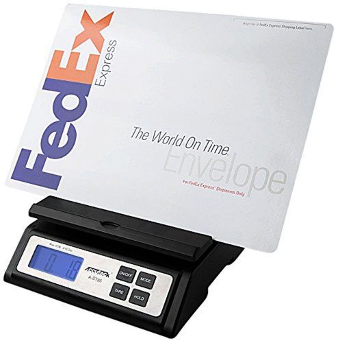 Accuteck Heavy Duty Postal Shipping Scale with Extra Large Display Batteries ...