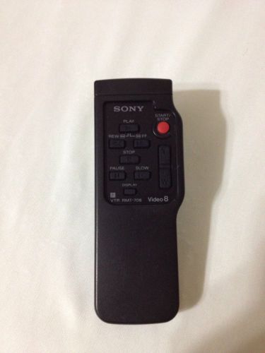 SONY HANDYCAM CCD-TRV57 REMOTE CONTROL VTR RMT-708 Free Shipping