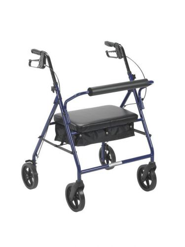 10216BL1-DRIVE Bariatric Rollator with 8&#034; Wheels-FREE SHIPPING
