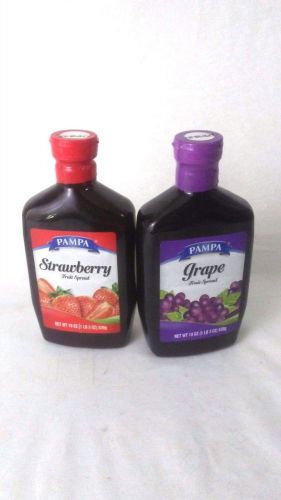 Strawberry And Grape Fruit Spread Pampa 19 OZ